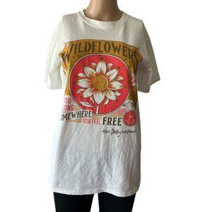 Tom Petty Wildflowers Graphic T-Shirt Like New